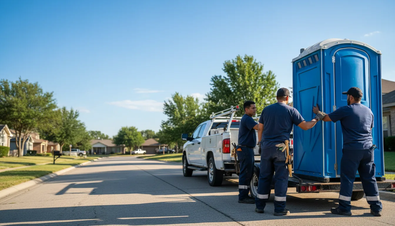 Portable Toilet Rental in Norman, OK near me